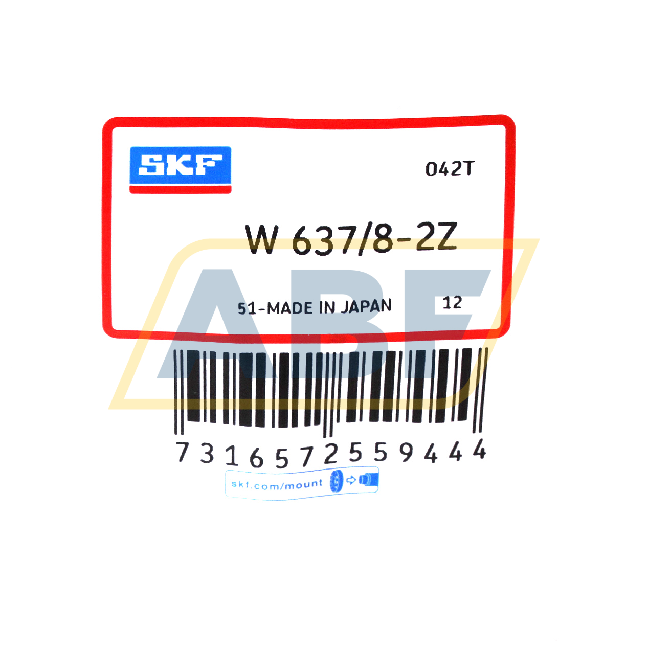 W637/8-2Z SKF