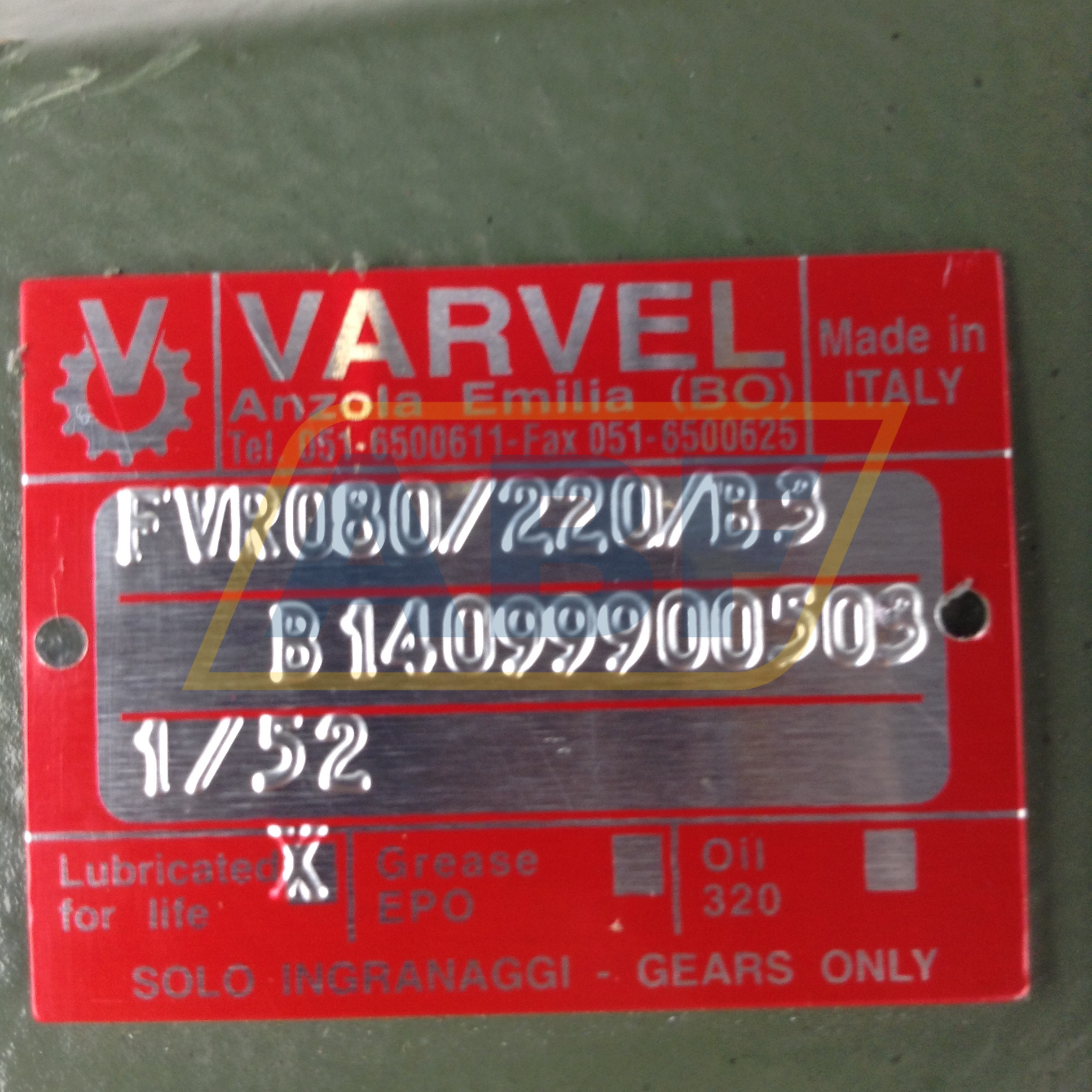 FVR080/220/B3-80B5I52 Varvel