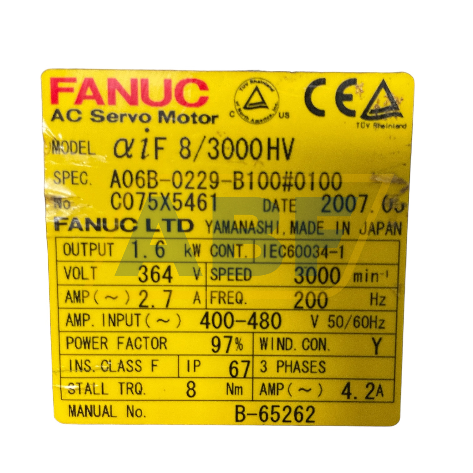 A06B-0229-B100 Fanuc