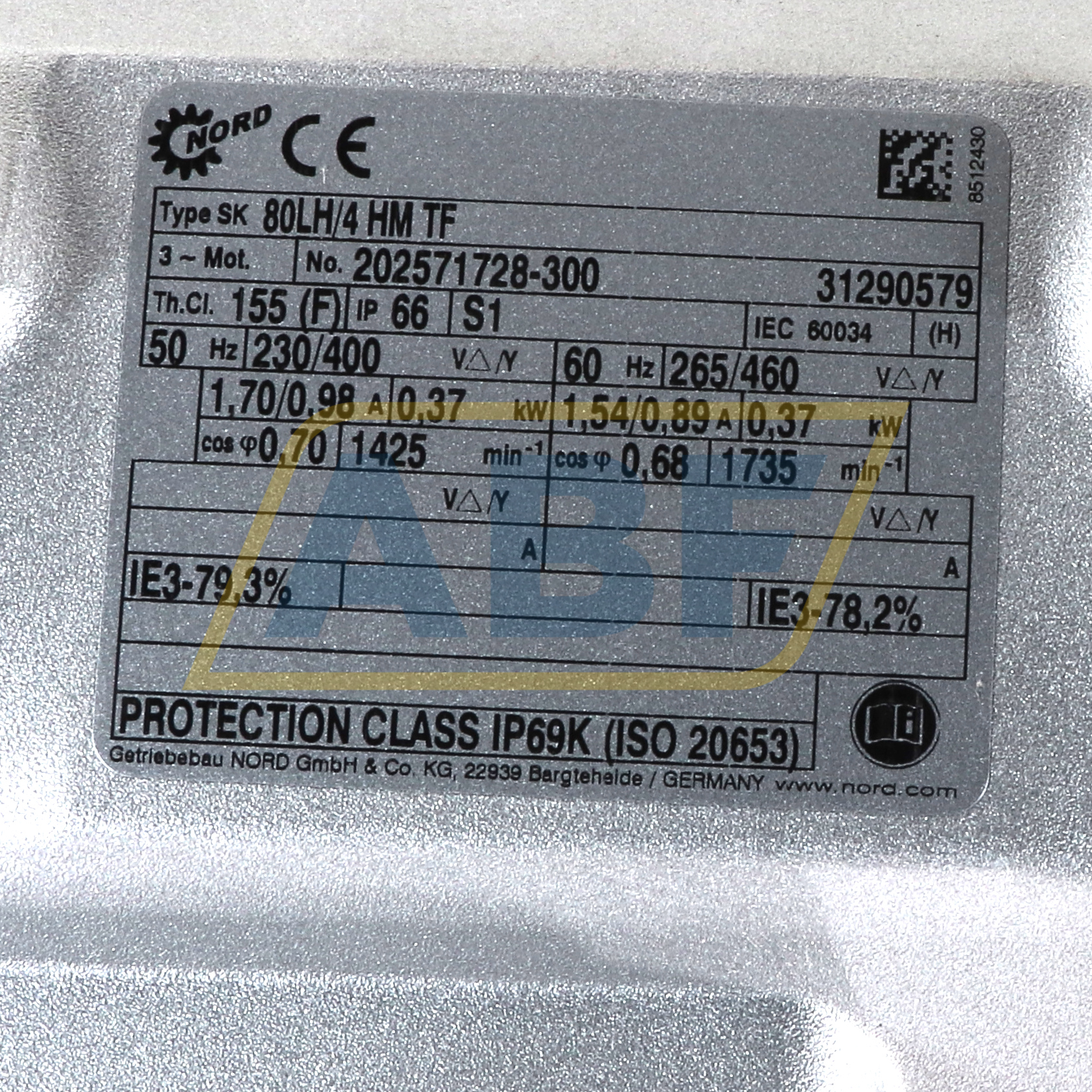 SK1SMI75AZD-80LH/4-80 Nord Drive Systems