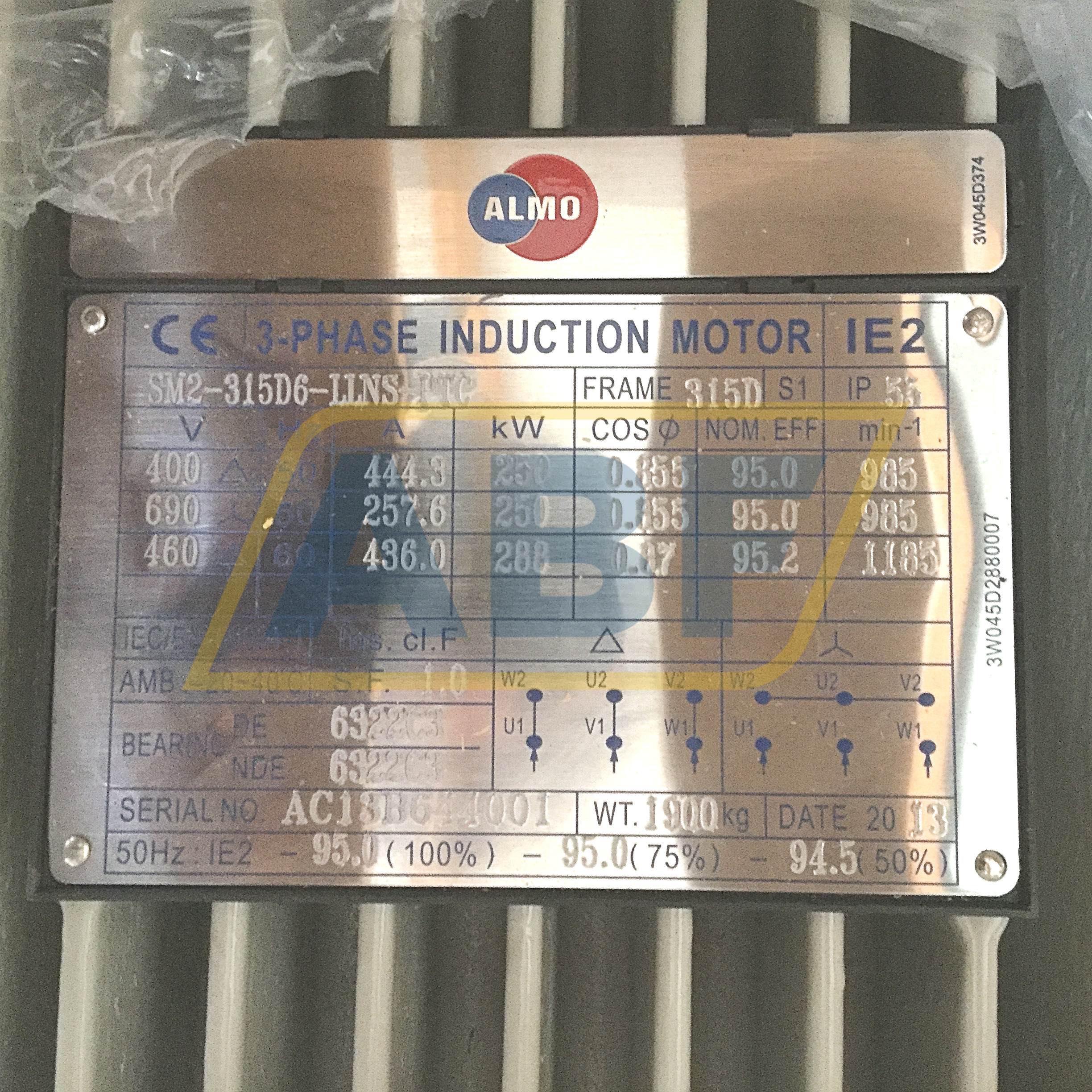 SM2-315D6-LLNS-PTC Almo