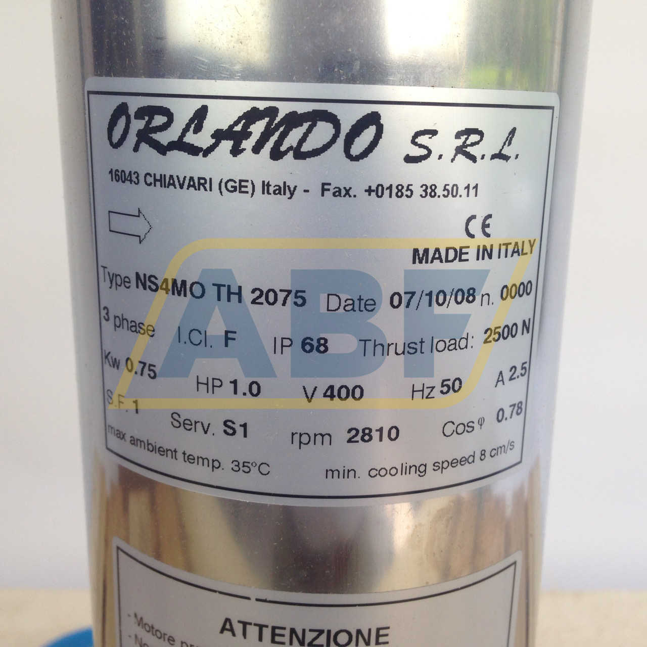 NS4MOTH2075 Orlando s.r.l.