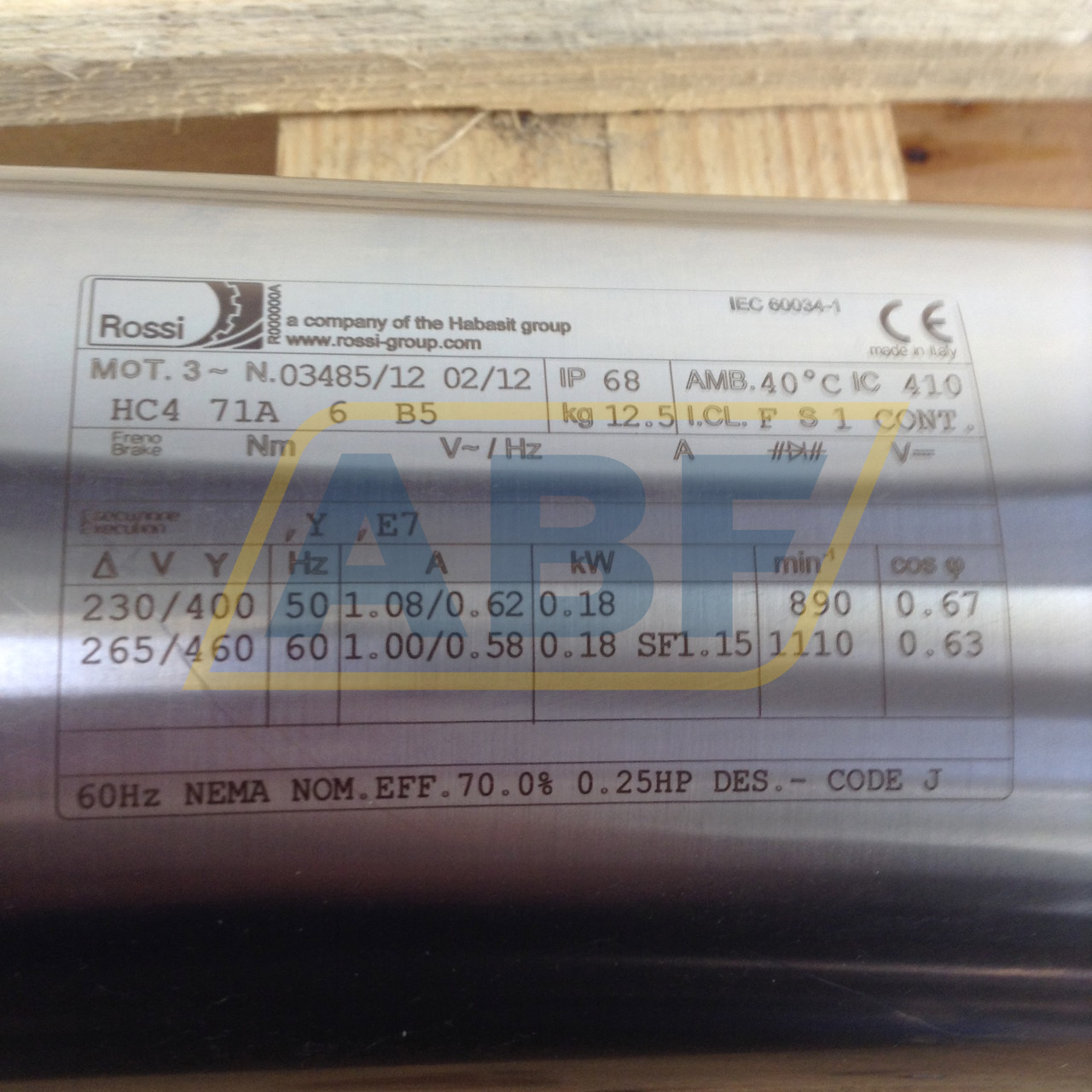 HC471A6B5-Y-E7 Rossi