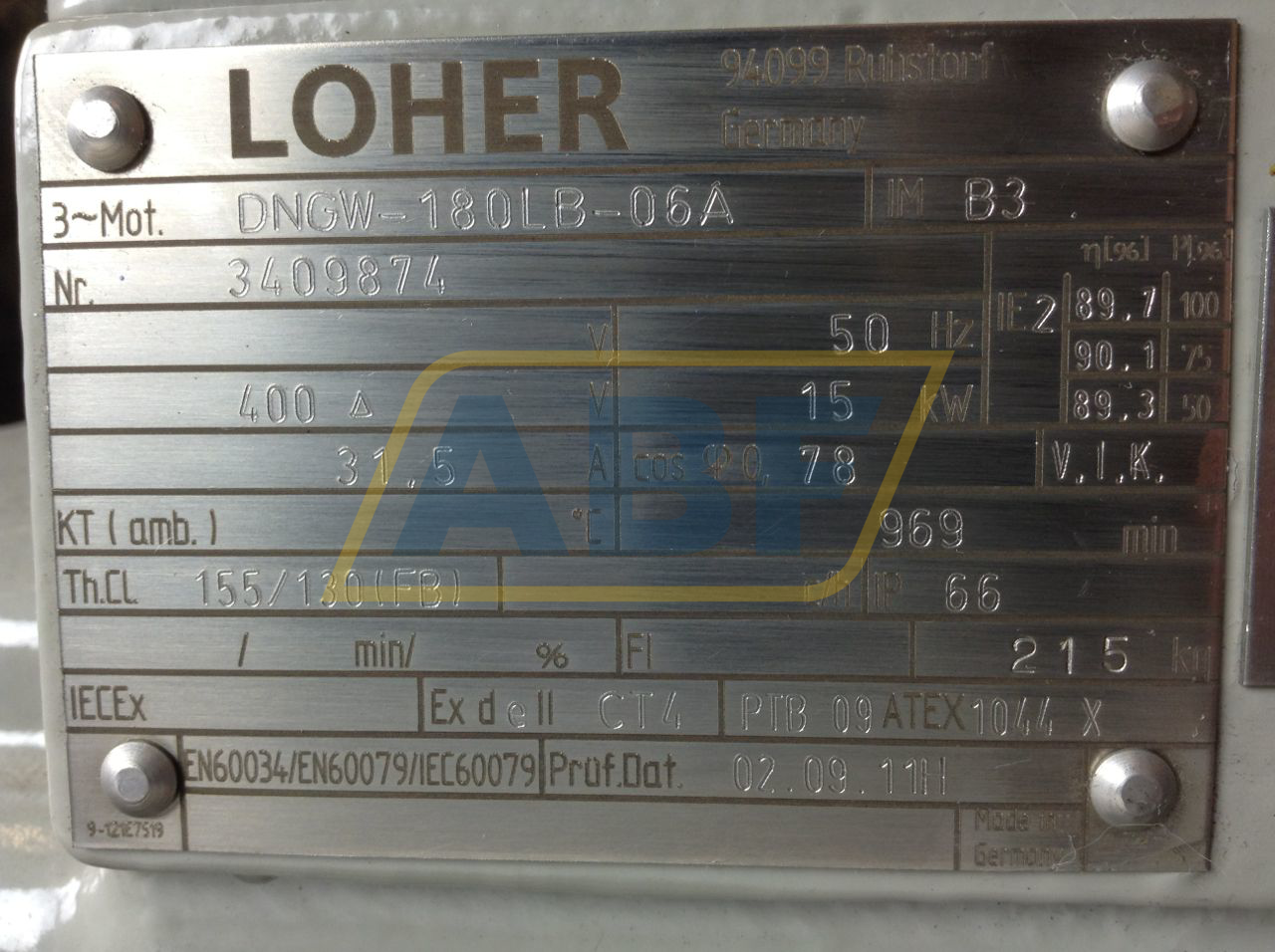 DNGW-180LB-06AB3 Loher