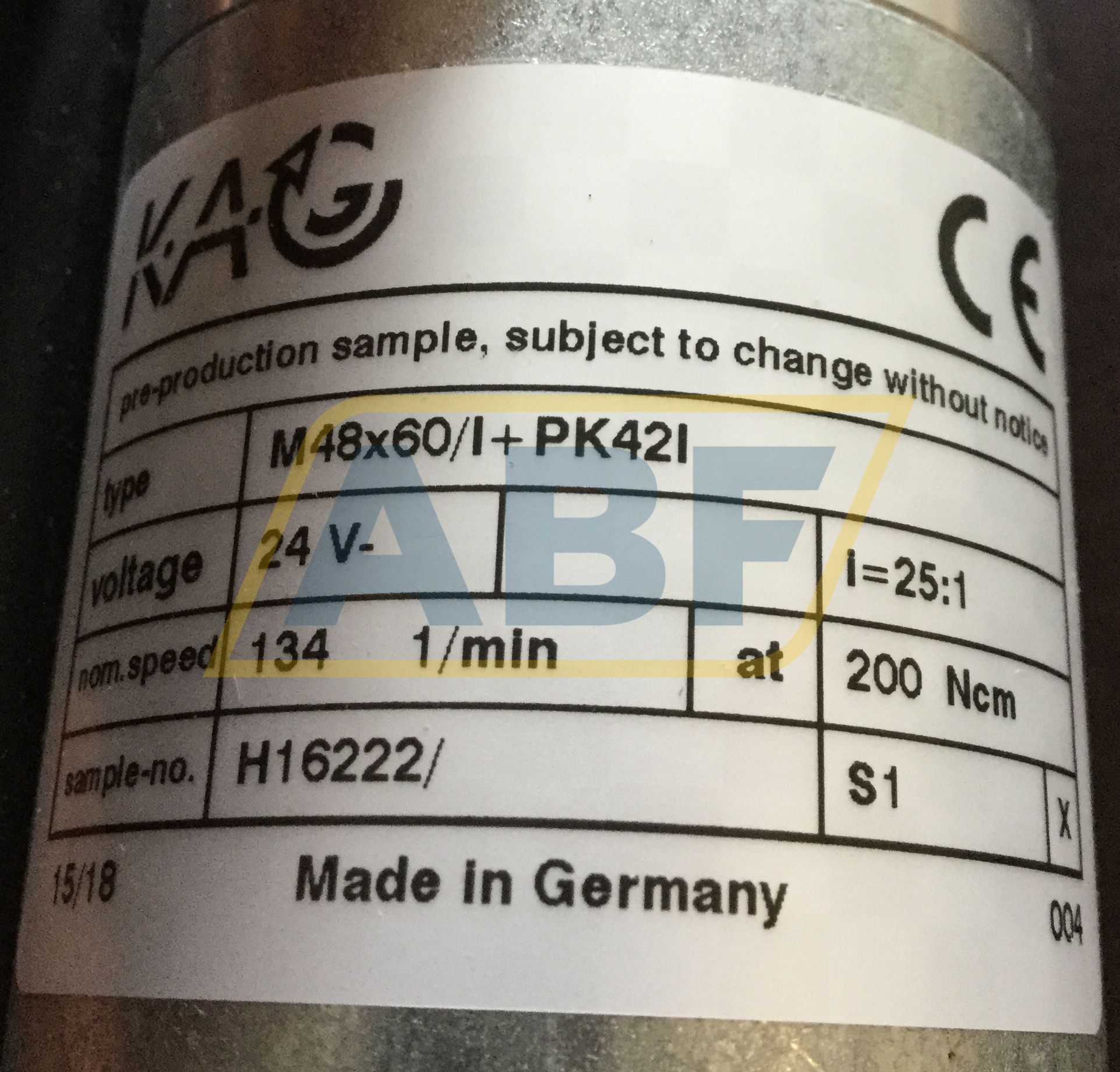 M48X60I24VPK42II25 Kahlig Antriebstechnik