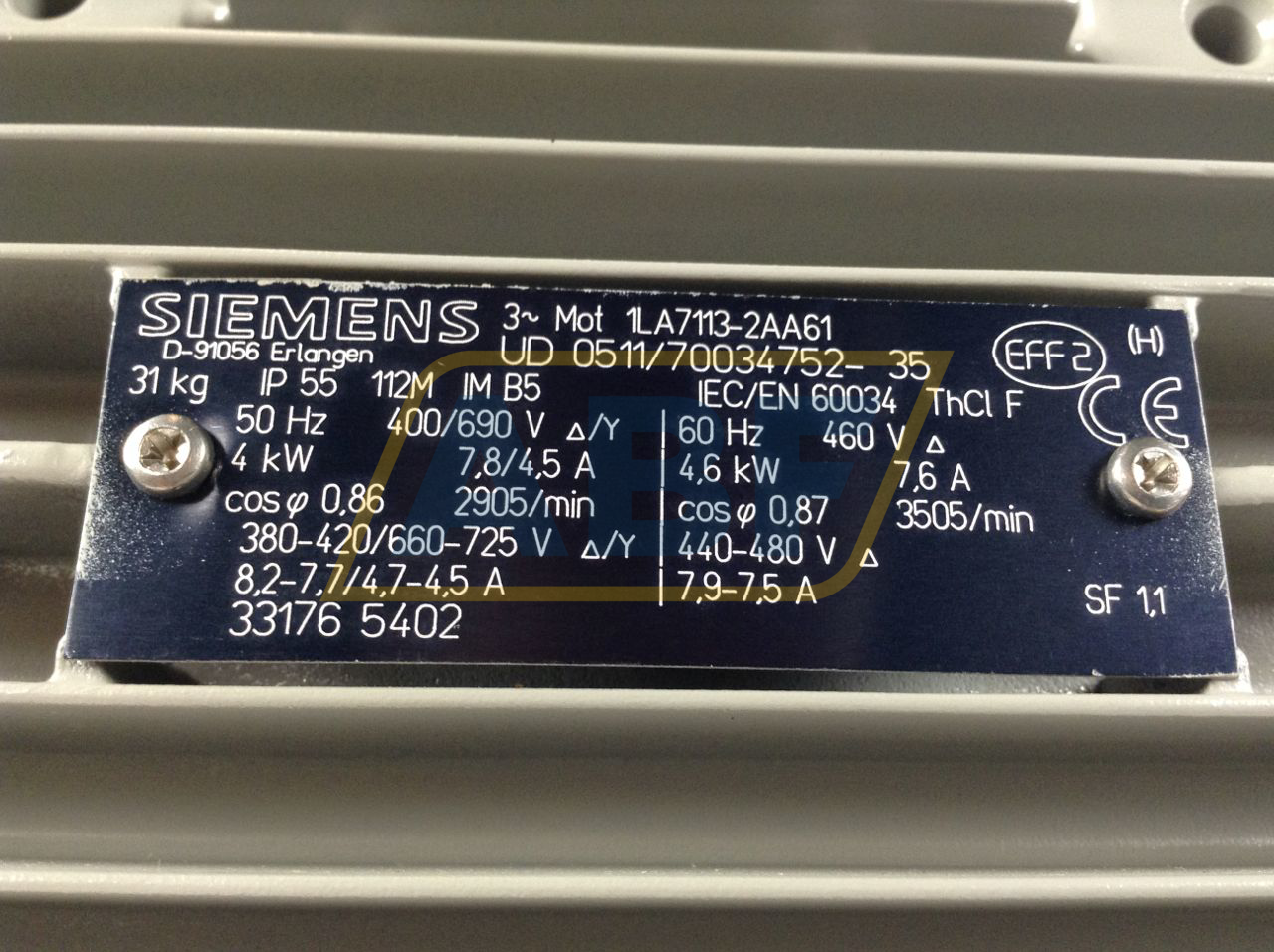 1LA7113-2AA61 Siemens