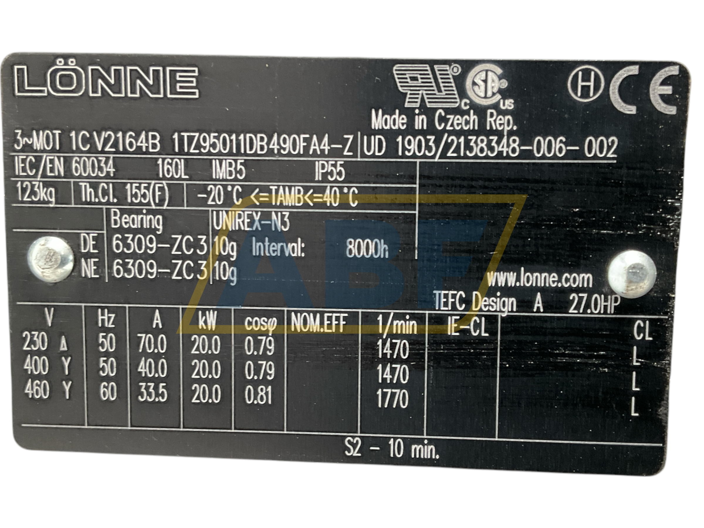 1TZ9501-1DB49-0FA4-Z Lönne