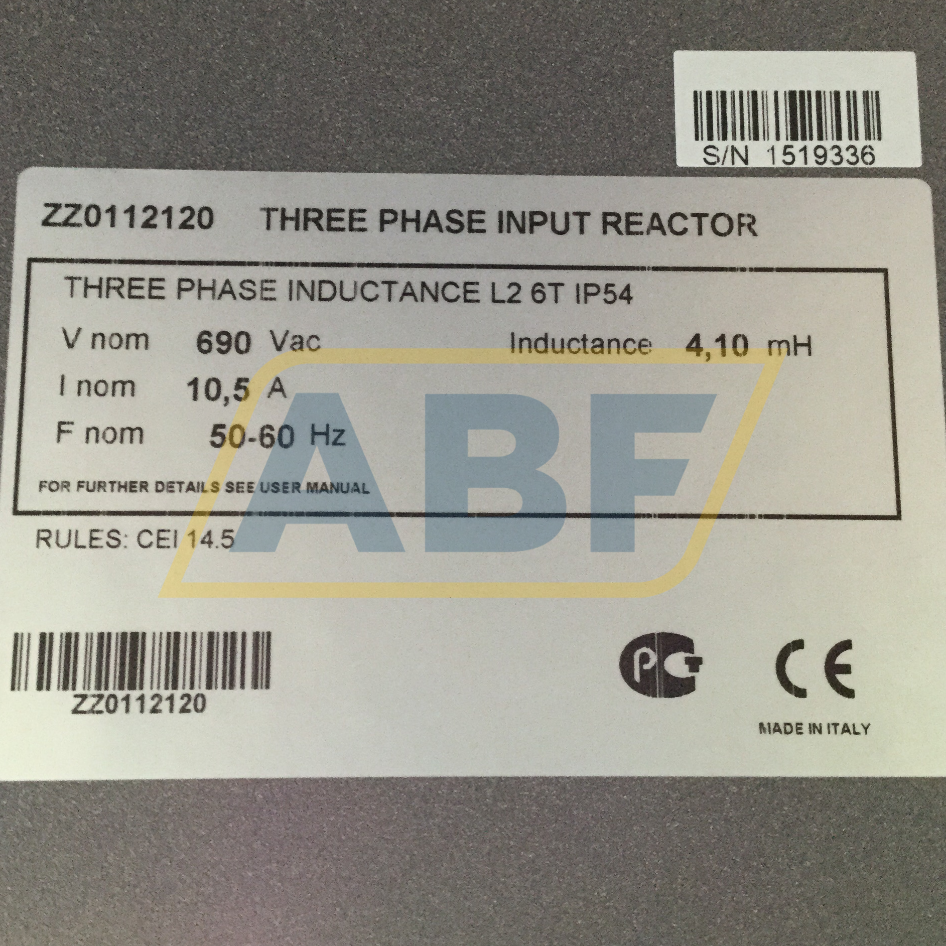 ZZ0112120 Elettronica Santerno