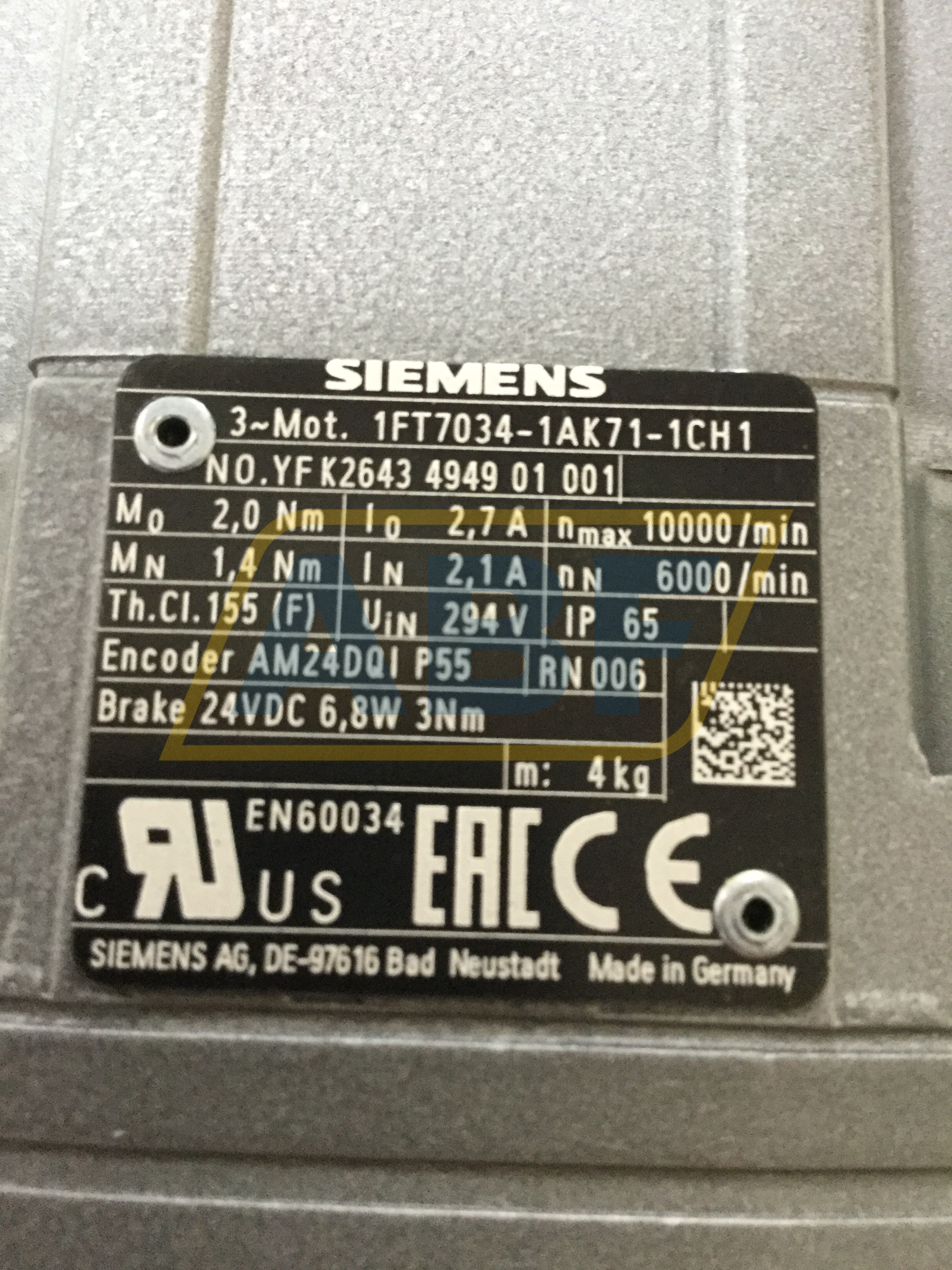 1FT7034-1AK71-1CH1 Siemens