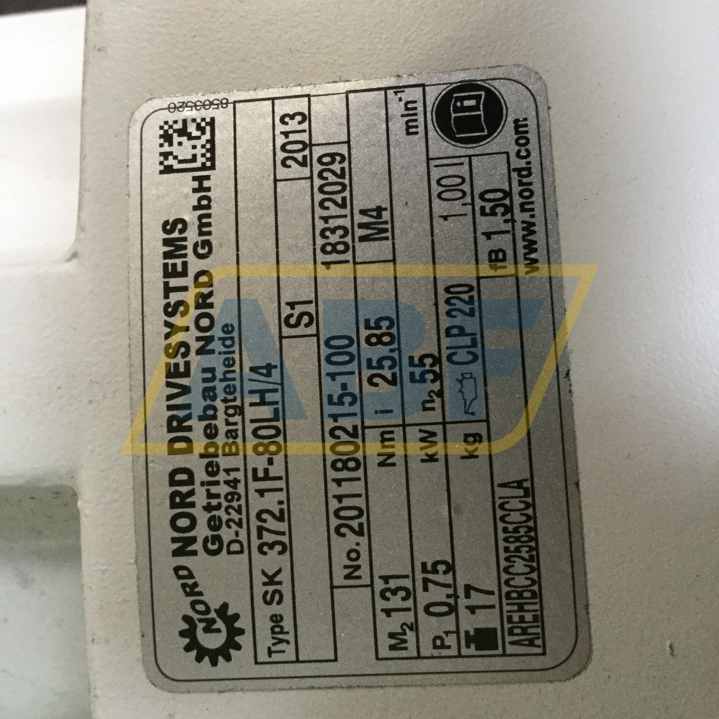 SK372.1F-80LH/4 Nord Drive Systems