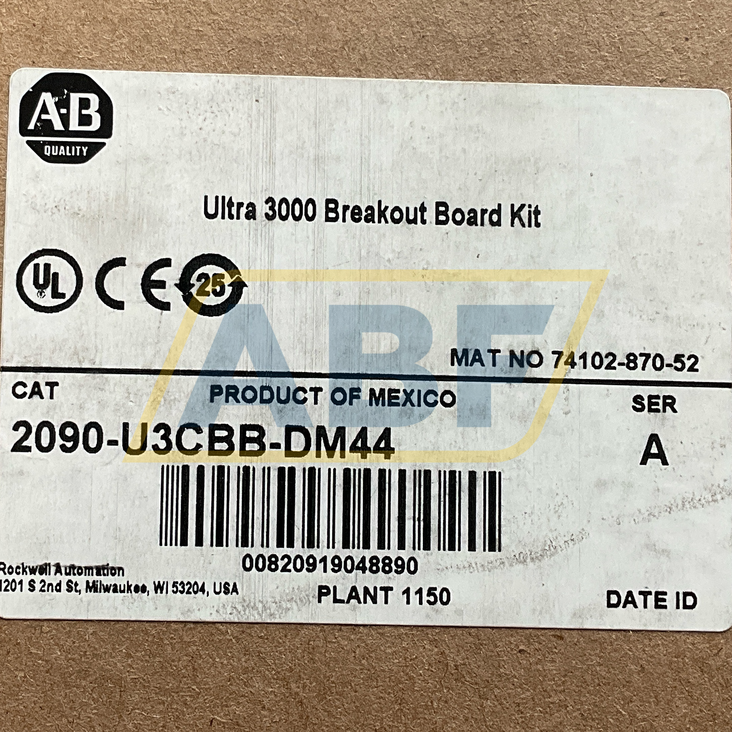 2090-U3CBB-DM44-A Allen Bradley