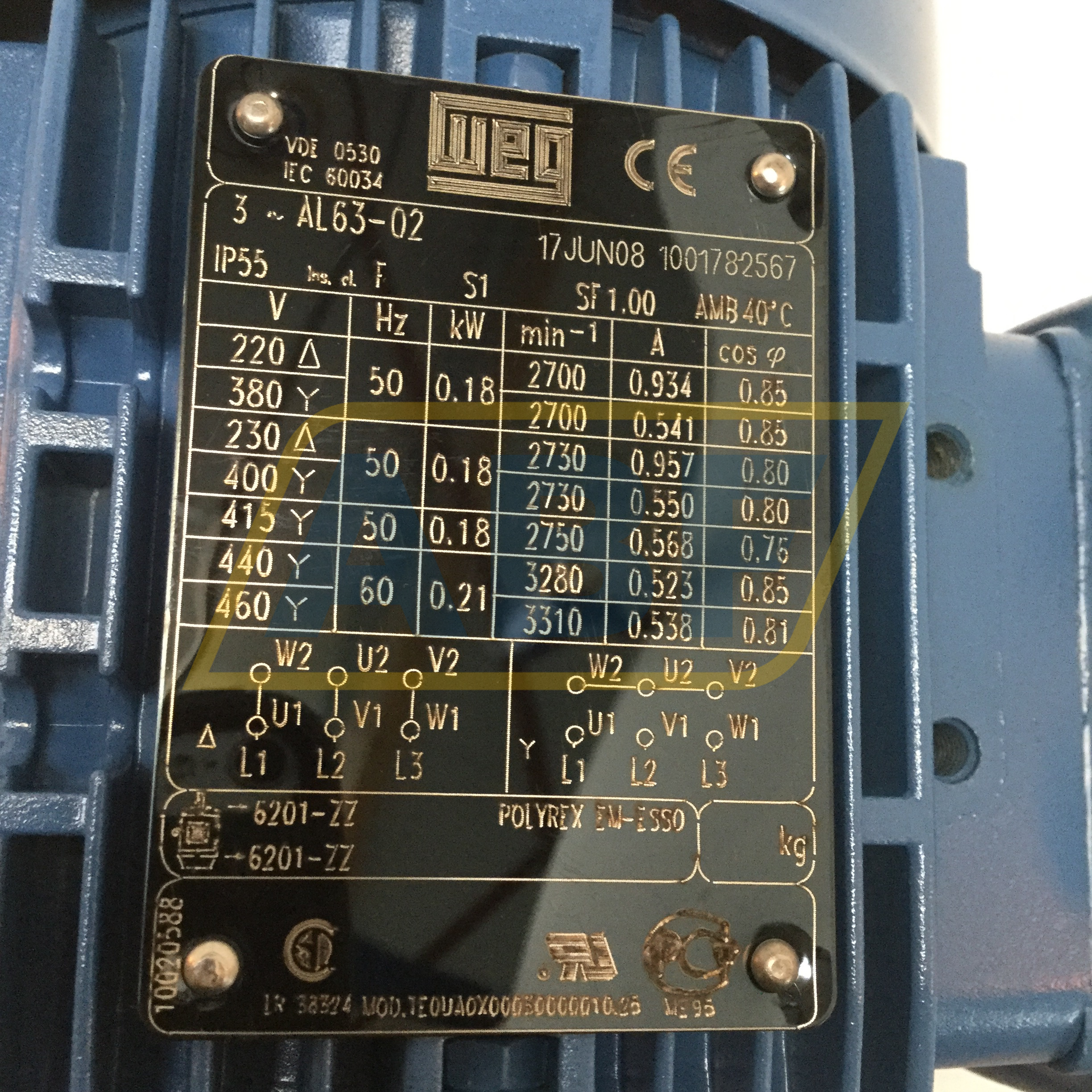 0.18K31AL0632B14 WEG