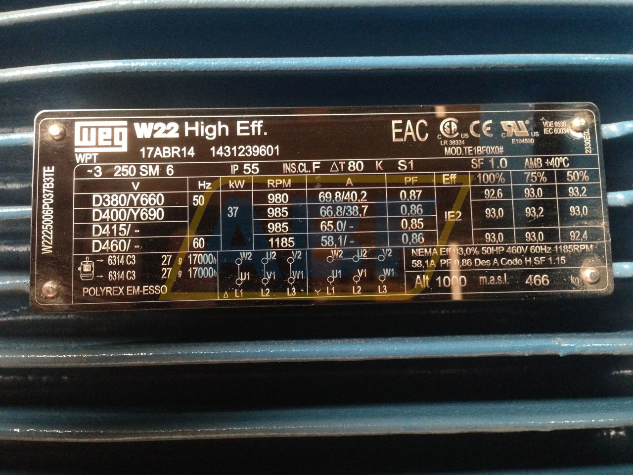 37K32CI2250S/M6B3 WEG