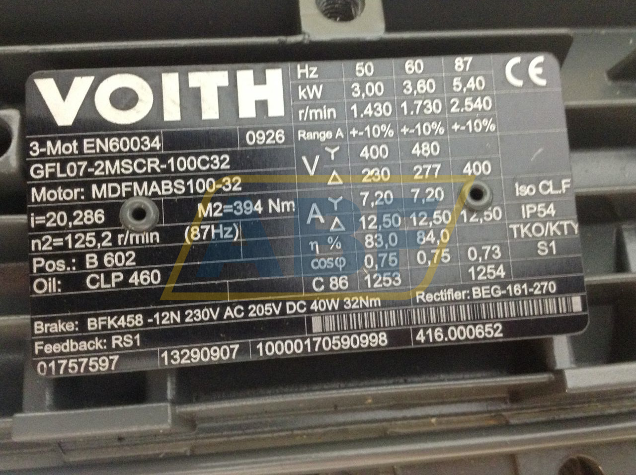 GFL07-2MSCR-100C32 Lenze
