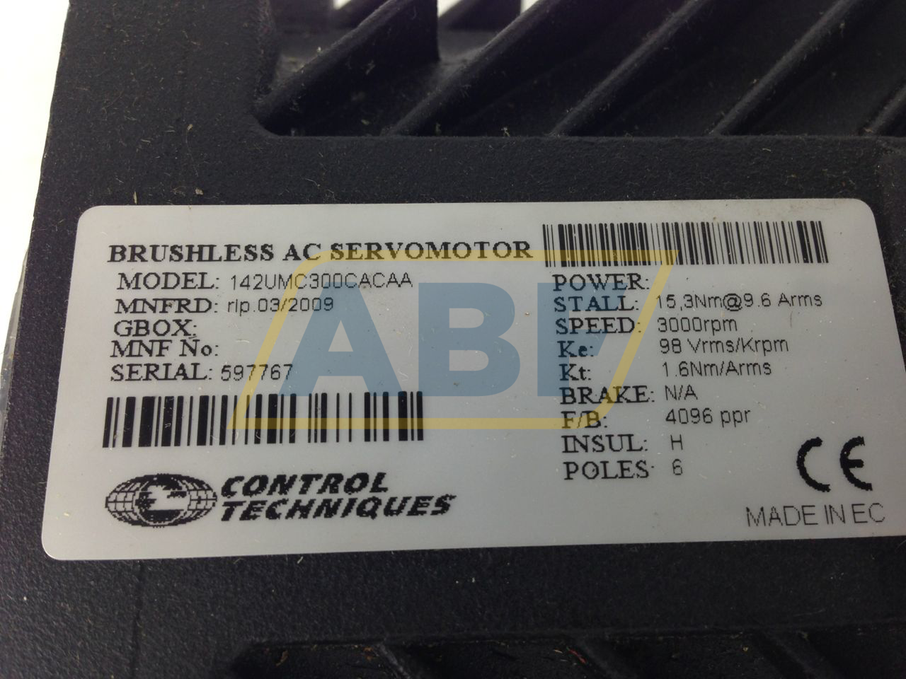 142UMC300CACAA Control Techniques