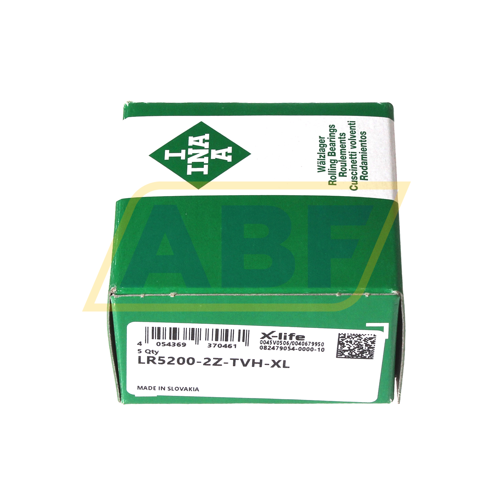 INA LR5206-2Z-TVH-XL Support Roller Bearing - 30x72x23.8mm