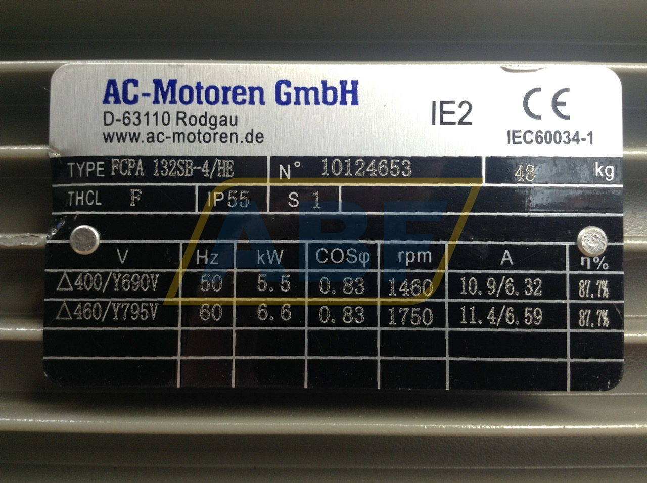 FCPA132SB-4/HEB35 AC-Motoren GmbH