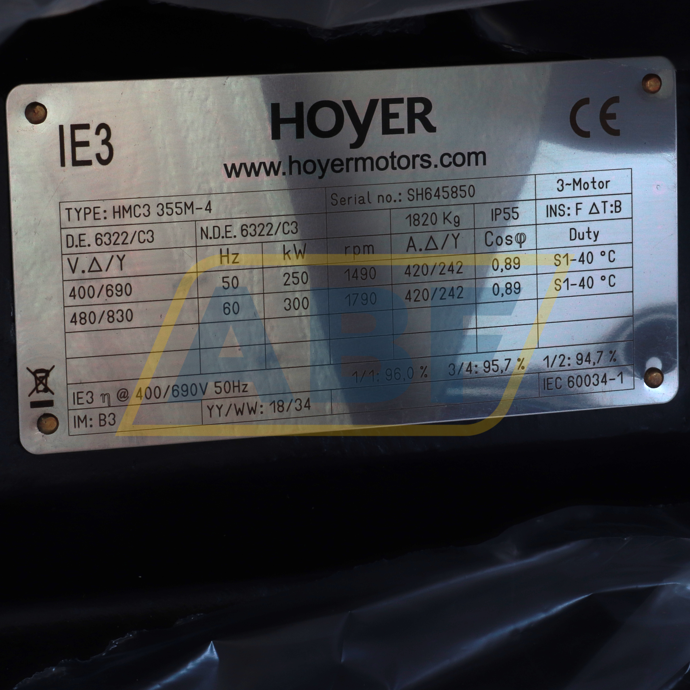 HMC3-355M-4-B3 Hoyer