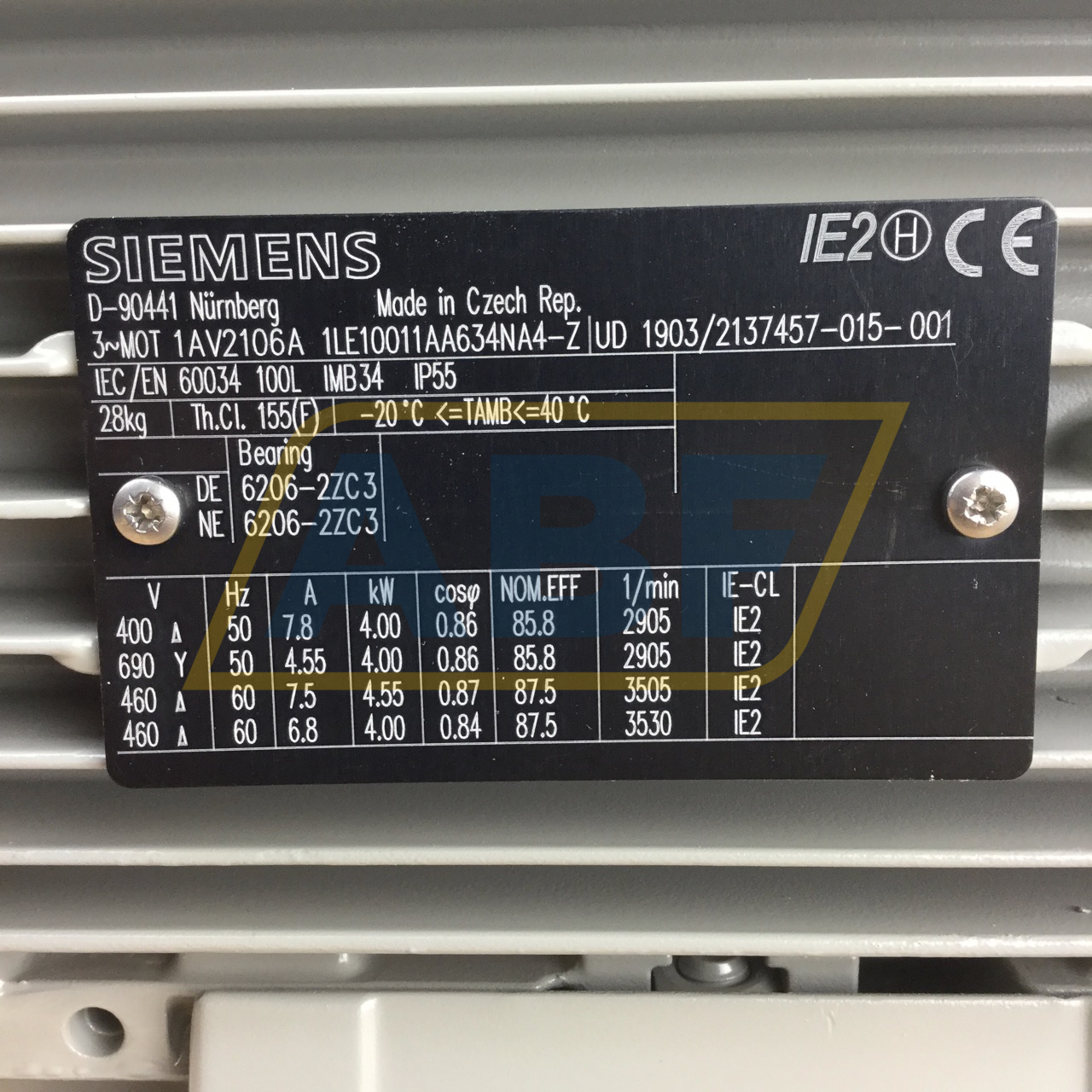 1LE1001-1AA63-4NA4-Z Siemens