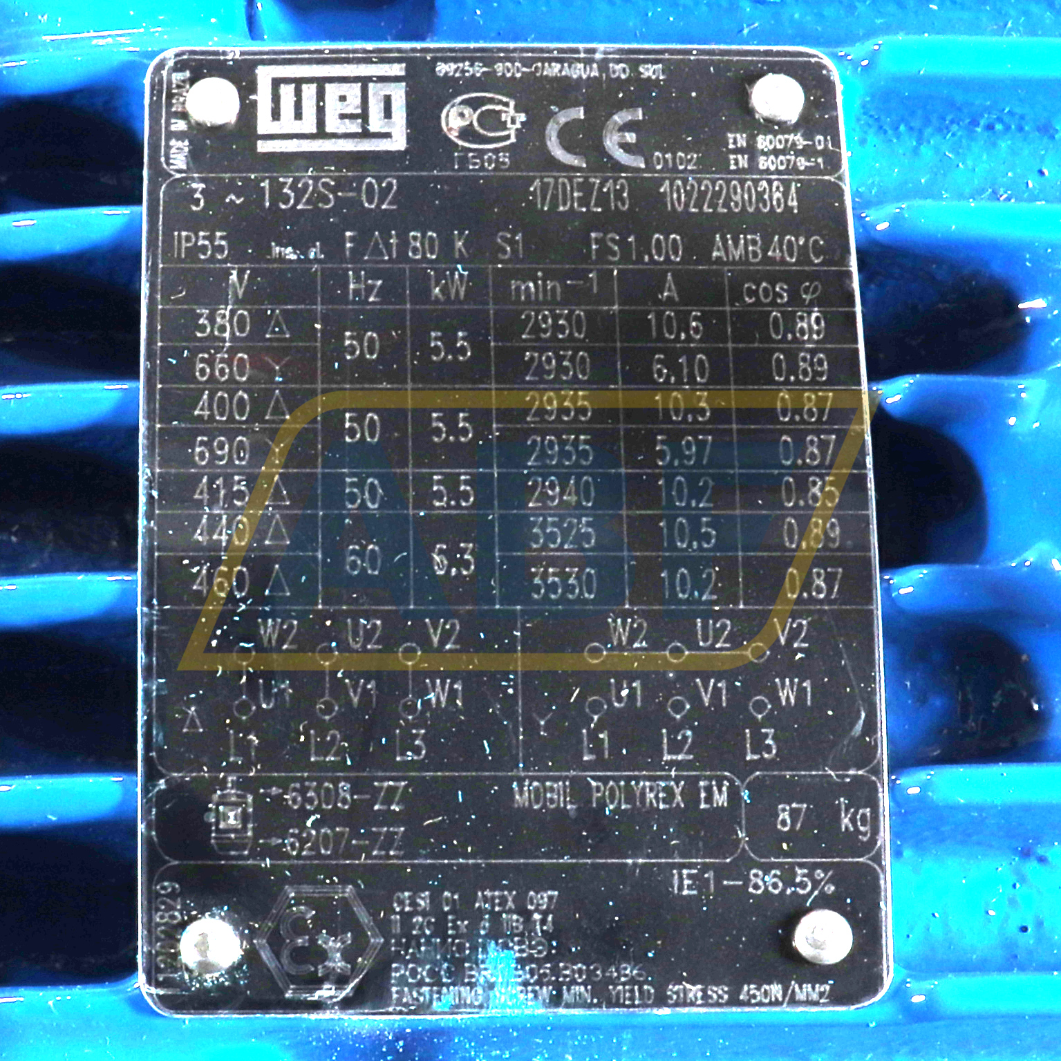 5.5K32CI1132S2B5EX2G WEG