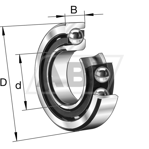 7306-B-XL-TVP-UA80 FAG