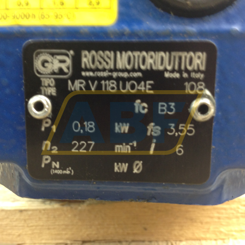 MRV118UO4E-HFA63B4B14 Rossi