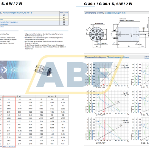 G30.1/PLG30-6/12V Dunkermotoren
