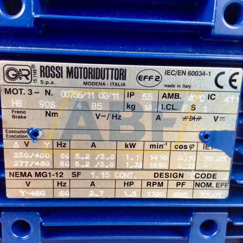 MRIV63UO3A-HB90S4B5/4 Rossi