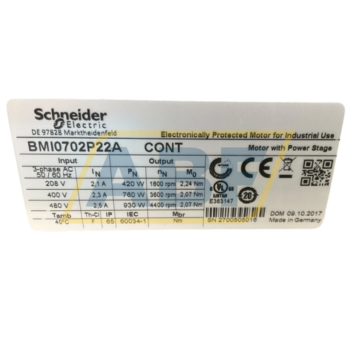 BMI0702P22A Schneider Electric
