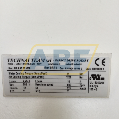 MKA9070WCA Technai Team