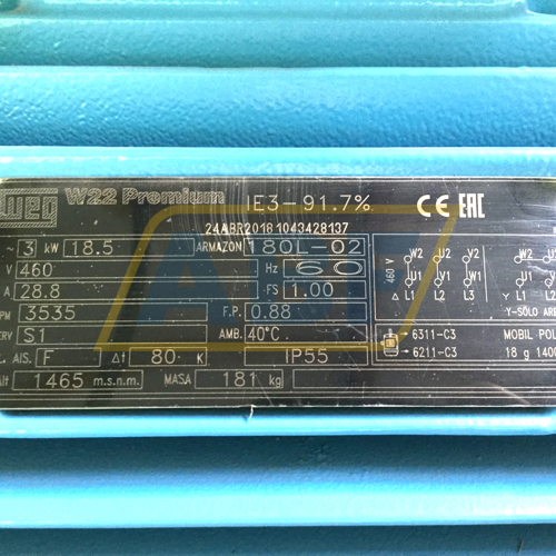 18.5K32CI3180L2B3 WEG