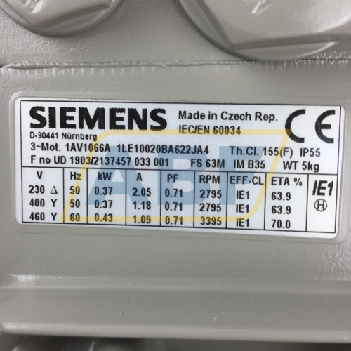 1LE1002-0BA62-2JA4 Siemens