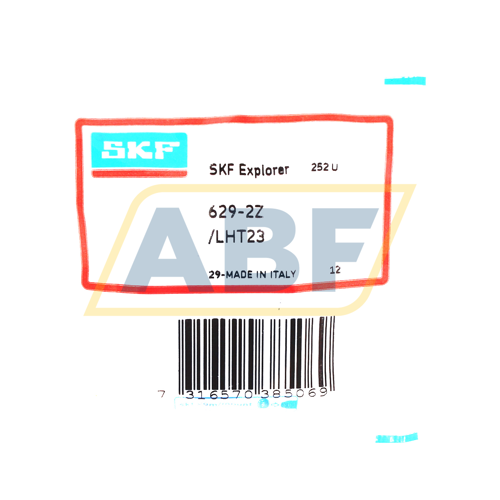 629-2Z/LHT23 SKF