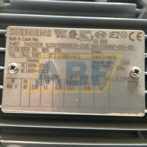 1LE1021-0EB09-0FZ4-Z Siemens