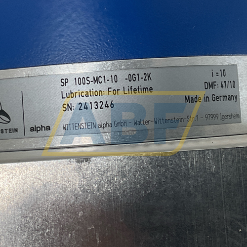 SP100S-MC1-10-0G1-2K Wittenstein