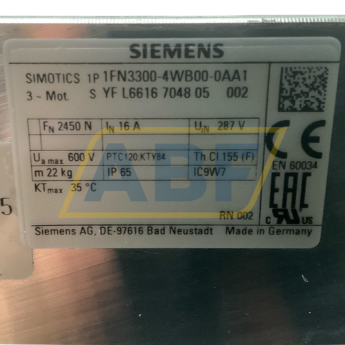 1FN3300-4WB00-0AA1 Siemens
