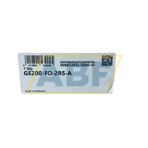 GE200-FO-2RS-A INA