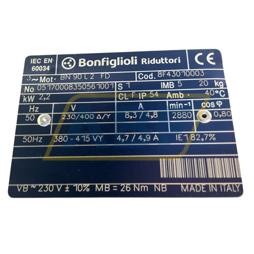 BN90L2FDB3 Bonfiglioli