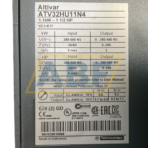ATV32HU11N4 Schneider Electric