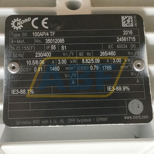 SK255F-100AP/4TF Nord Drive Systems