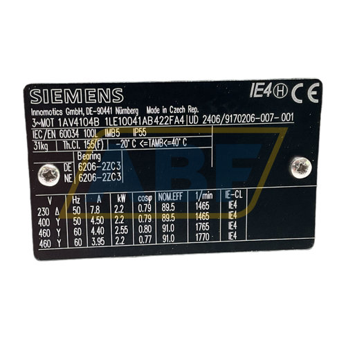 1LE1004-1AB42-2FA4 Siemens