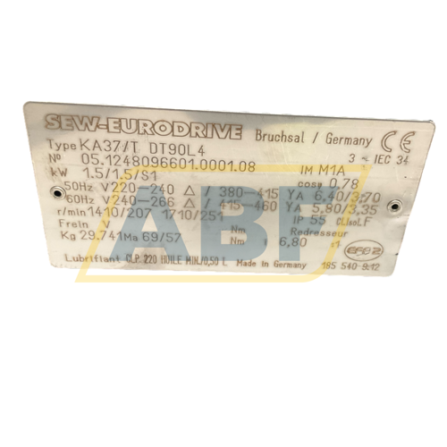 KA37T/DT90L4 SEW-EURODRIVE