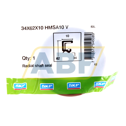 34X62X10HMSA10V SKF