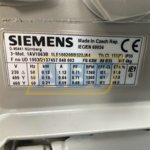 1LE1002-0BB32-2JA4 Siemens