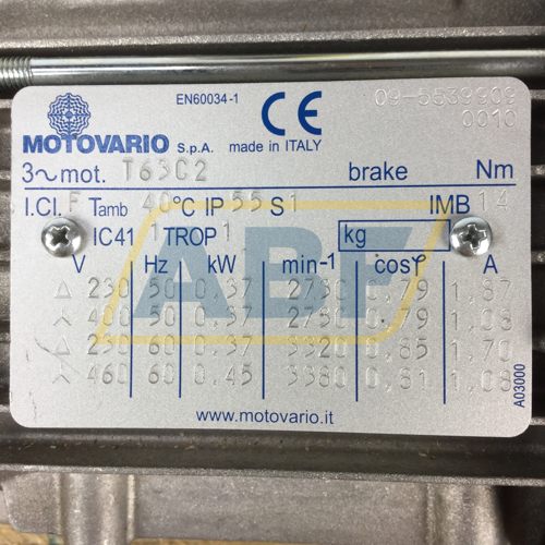T63C2B14 Motovario