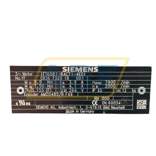 1FT6081-8AC71-4EG1 Siemens