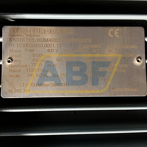 KA97BDRL160M4BE20HR/TF/EG7S SEW-EURODRIVE