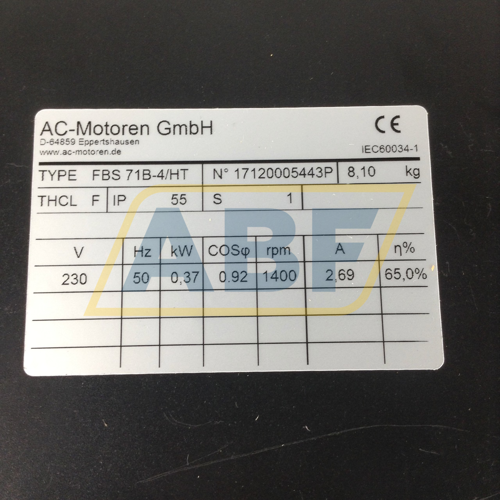 FBS71B-4/HTB14 AC-Motoren GmbH