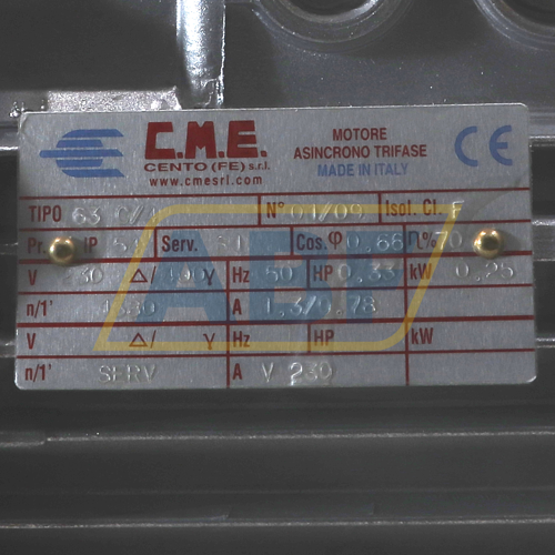 63C/4-B5 Costruzioni Motori Elettrici
