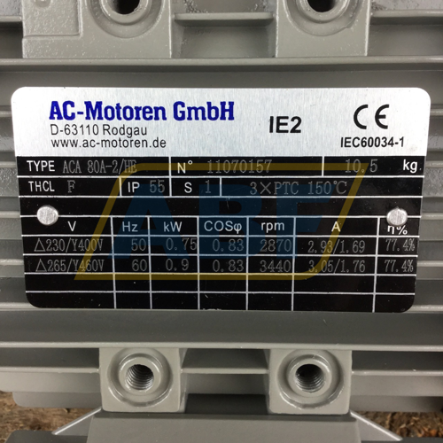 ACA80A-2/HEB3 AC-Motoren GmbH
